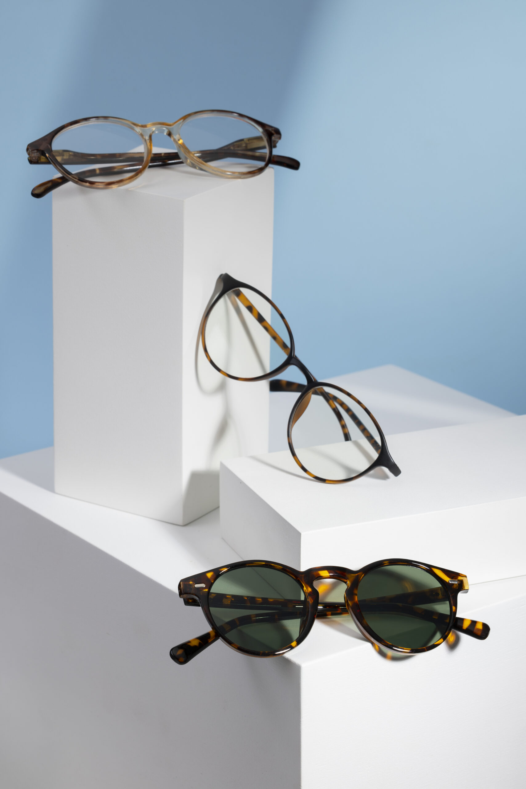 Glasses images don't show how it will look on you