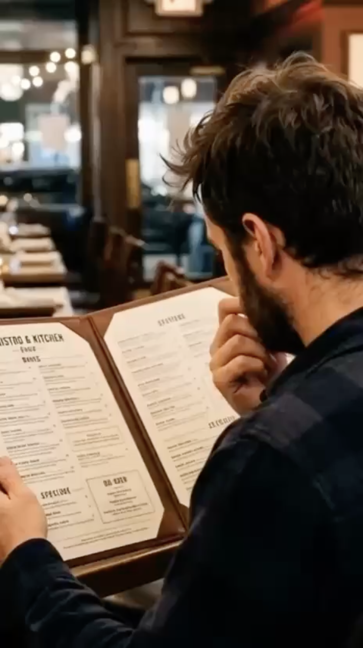 Restaurant menu is confusing